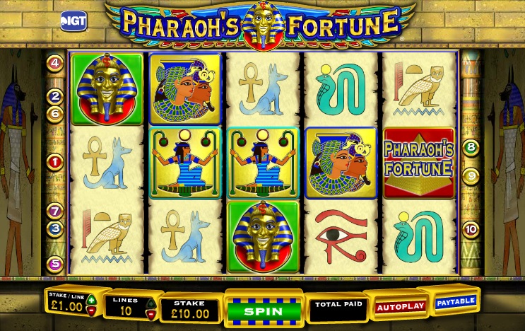 Pharaoh's Fortune 3 reel slot